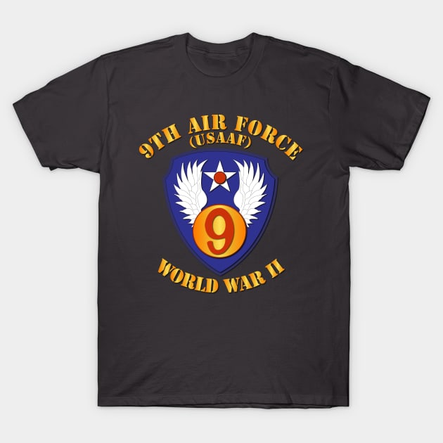 AAC - 9th Air Force T-Shirt by twix123844